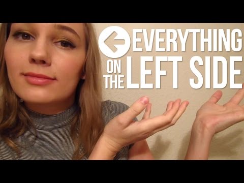 [ASMR] Everything on the Left Side 2! (blowing on mic, "left side", omnom, face brushing)