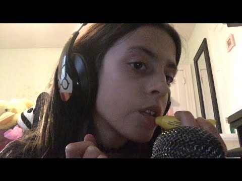 ASMR| mouth sounds and lipgloss application  💕 PLUS ask me questions!