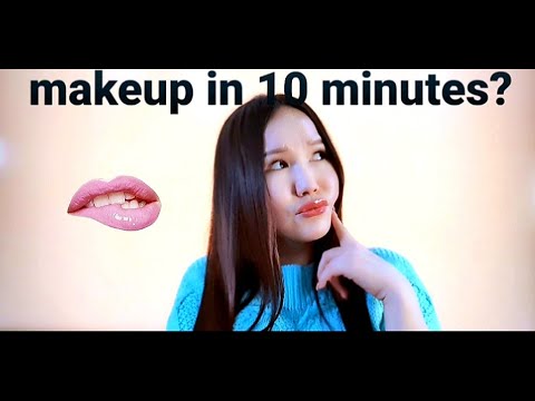 Asmr makeup in 10 minutes