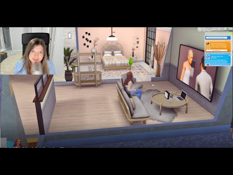 ASMR - DECORATING AND RENOVATING OUR HOUSE (THE SIMS 4 PART 2)