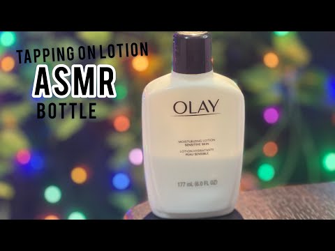 ASMR Tapping Lotion Bottle (Tapping Sounds) For Sleep 💤 🧴