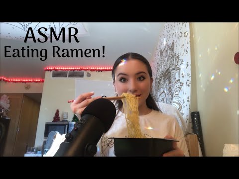 (ASMR) Eat With Me! Ramen and Ramble