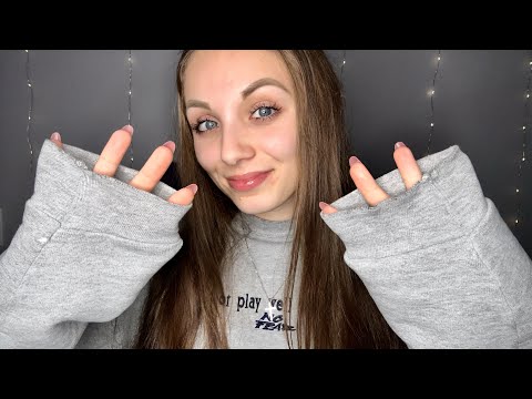 ASMR || Sweater Sleeve Rolling! (Fabric & Slow Hand Sounds)