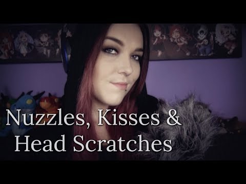 ☆★ASMR★☆ Soft Nuzzles, Kisses & Head Scratches | Update & Tad #50