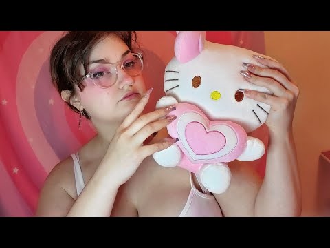 Simple ASMR Tapping and Scratching with Fake Nails