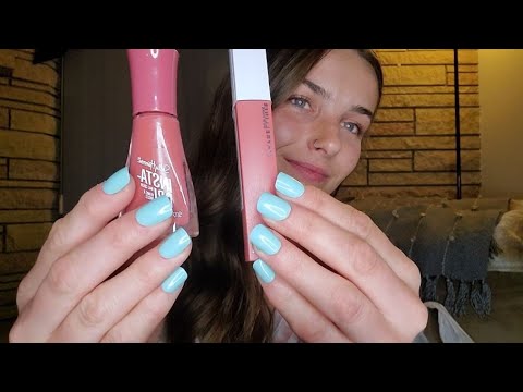 (ASMR) Walgreens Haul + Lipstick Try-on