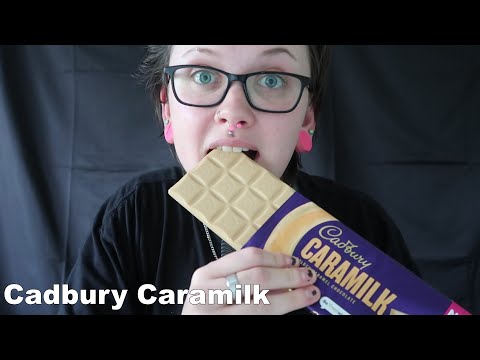 ASMR [Eating Sounds] Cadbury Caramilk Chocolate