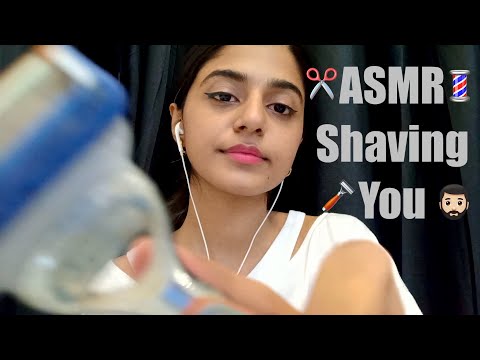 ASMR | Shaving Your Beard And Whisper Chit-Chat