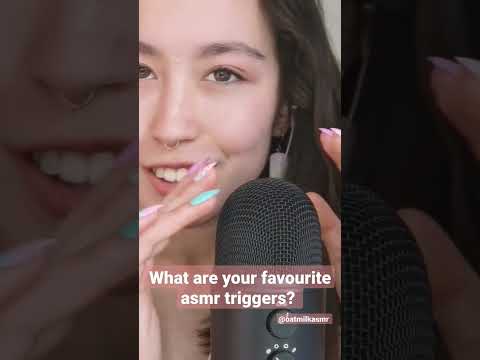 What are your favourite ASMR triggers?