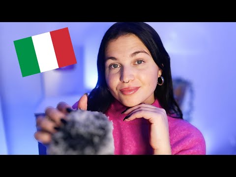 Una francese PARLA ITALIANO in ASMR (Une française parle l'italien en ASMR)