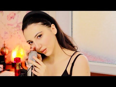 ASMR Close Up Breathy Whispers & Mouth Sounds - Life Update / Announcement!