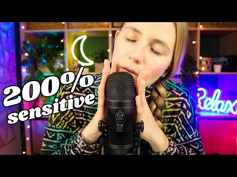 ASMR 200% Sensitive Whispering RIGHT IN Your Ear