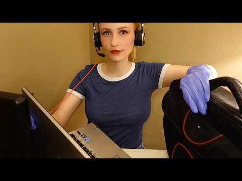 ASMR | IT Consultant Roleplay - Office Computer Repair💻‎🔧(Latex Gloves, Soft Spoken, Keyboard)