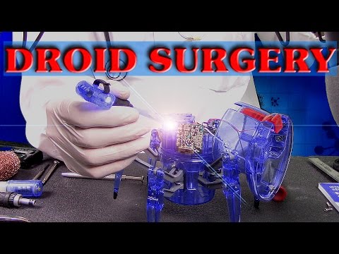 Emergency Droid Surgery with ASMR Professor T
