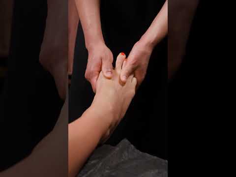 Deep tissue foot massage for Maria #footmassage