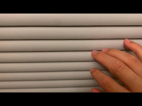 ASMR Window Blinds Scratching/Tapping