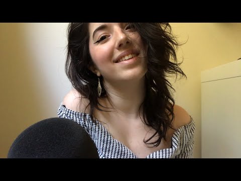 ASMR Gentle Mic Scratches & Up-Close Whispers