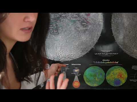 Una lezione satellitare | ASMR ITA | Astronomy Lesson 🌙 Moon