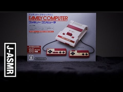 [音フェチ]ニンテンドークラシックミニ ファミリーコンピュータ - Nintendo Classic Mini Family Computer[ASMR]