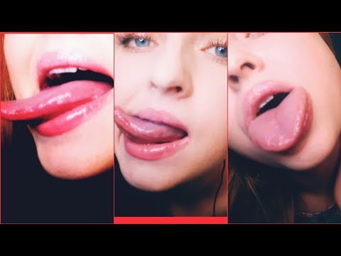 ASMR| Licking lens,  kissing,  tongue flicking #sensetiveasmr