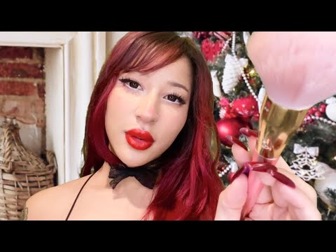 ASMR Doing Your Holiday Party Makeup 💄