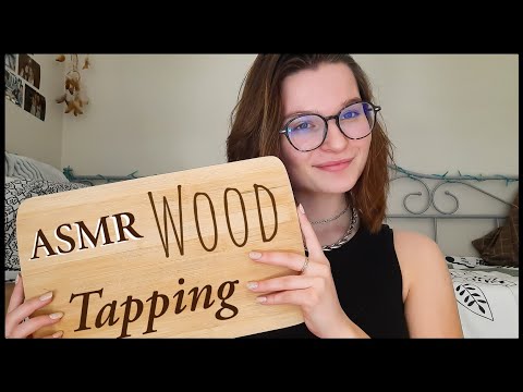 [increased volume] New microphone, wood triggers + Q&A announcement | Praliene ASMR 🍫