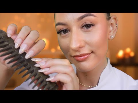 ASMR Relaxing Scalp Treatment/Massage Spa Roleplay 😍~ layered sounds