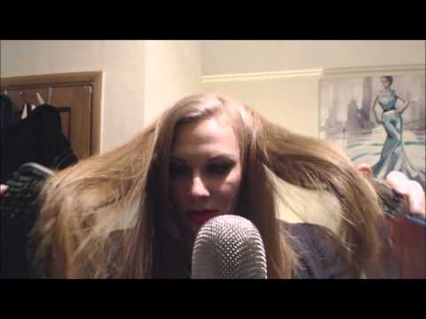 ASMR Brushing my own Hair (Requested Video)