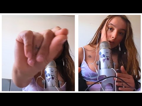 requested video: zip it 🤐and shushing you ASMR 🖤✨with inaudible cupped whispers and mouth sounds 💗