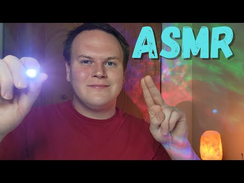 ASMR👩‍⚕️Cranial Nerve Exam👩‍⚕️(Medical RP, Eye Exam, Hearing Test, Personal Attention)