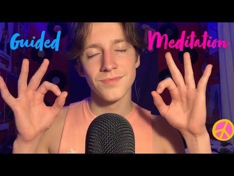 {ASMR} Guided Meditation for Relaxation  ☮️ ✌🏻