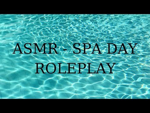 ASMR - Spa Roleplay - Massage, Hair Brushing, Scalp Massage, and more