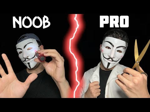 ASMR - NOOB VS PRO - Roleplay Español
