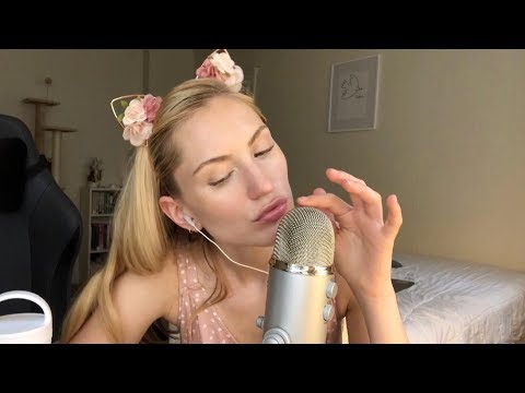 ASMR INAUDIBLE WHISPERS + Some Kitty Purrs ;)