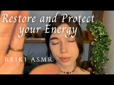 Reiki ASMR ~ Feeling Drained? | Restore and Protect your Energy ✨|  Collab W/ @mysticrose123 🌹