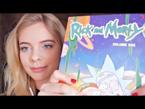 ASMR Flipping Through Magazines (Rick And Morty Edition)