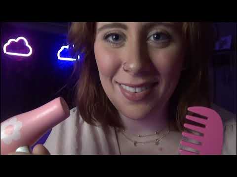 ASMR Doing Your Wooden Makeup-Personal Attention Roleplay