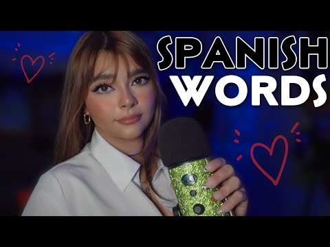 ASMR l Best Spanish Words To Fall Asleep To  😴 (Intense Tingles)