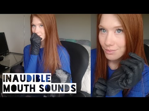 INAUDIBLE Positive Whispering & Mouth Sounds |🤤 LATEX Gloves, Steel Wool & More Triggers.