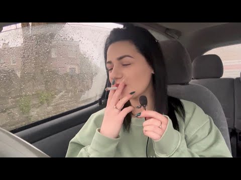 Car ASMR | Life Updates & Smoking In The Rain ☔️