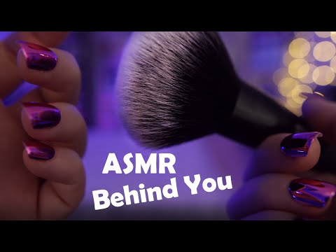 ASMR | Brushing Your Face (Behind You)