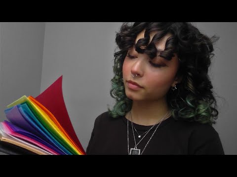 ASMR - personal color analysis roleplay ★ soft-spoken personal attention