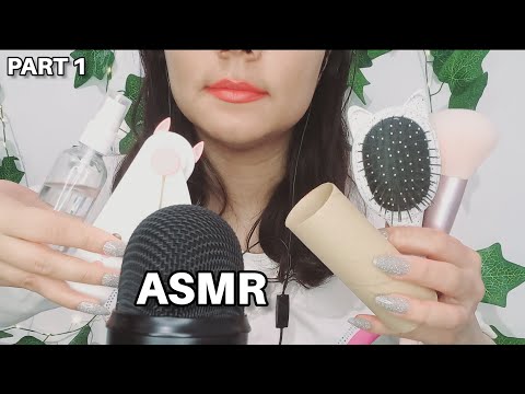 asmr ♡ brushing fabric shirt | sound microphone | sound cold incense on face | Fast and aggressive 💫