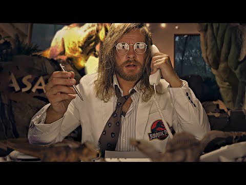 [ASMR] Relaxing Retro Jurassic Hotel Check-In (ft.Nervous Cody)