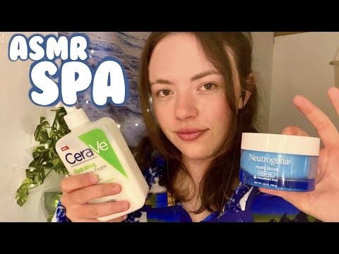 ASMR Cozy Skincare Spa Roleplay (whispered, personal attention, skincare)