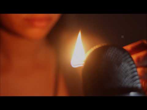 requested ASMR: lighting matches // tongue clicking