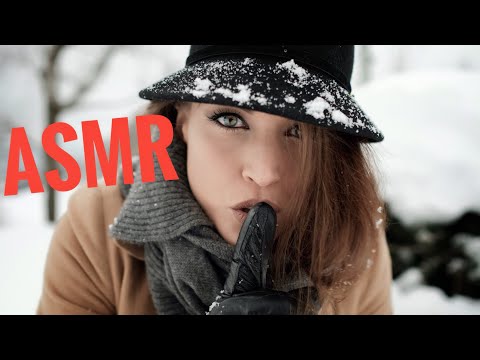 ASMR Gina Carla ❄️✨ Winter Wonderland! Snow Sounds!