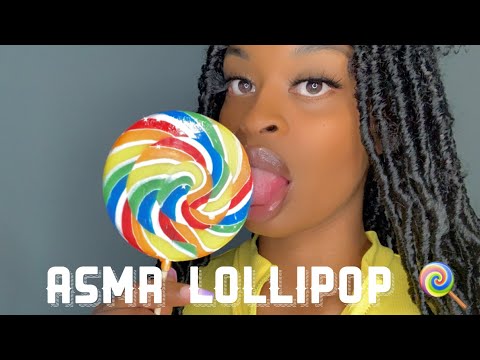 ASMR Lollipop 🍭 | Wet Mouth Sound