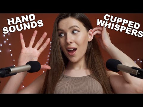 ASMR | Fast Hand Sounds & Cupped Whispers, Mouth Sounds  TO MAKE YOU TINGLE 😍