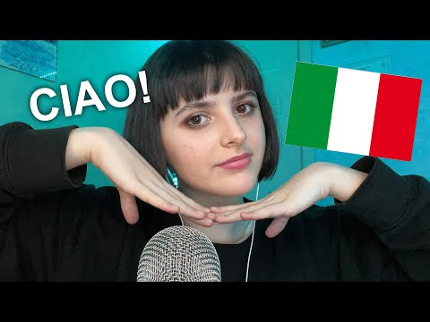 ASMR Teaching You Basic Italian 🇮🇹
